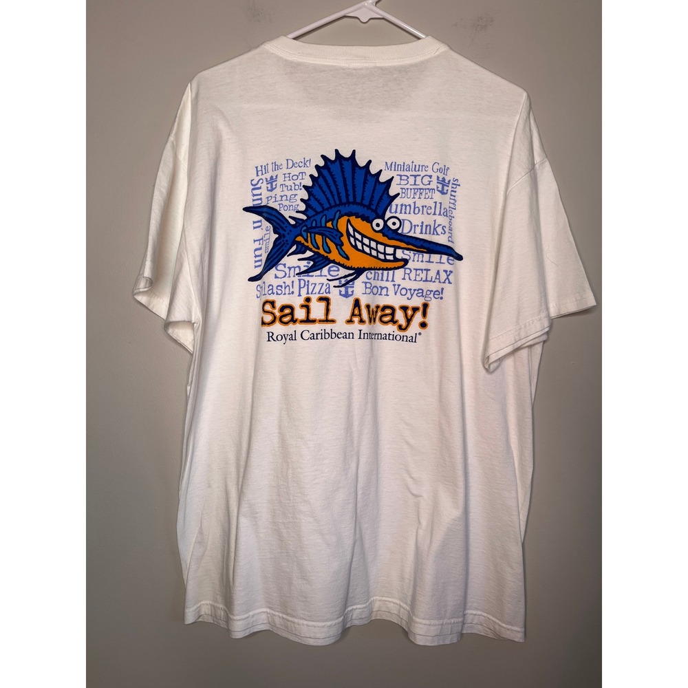 Royal Caribbean International Sail Away Cruise Vacation Destination Shirt XL